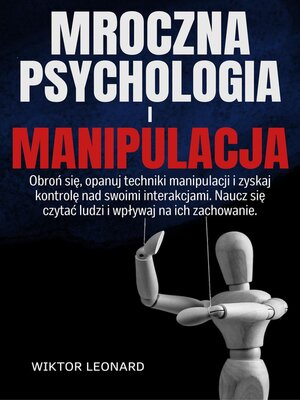 cover image of MROCZNA PSYCHOLOGIA I MANIPULACJA